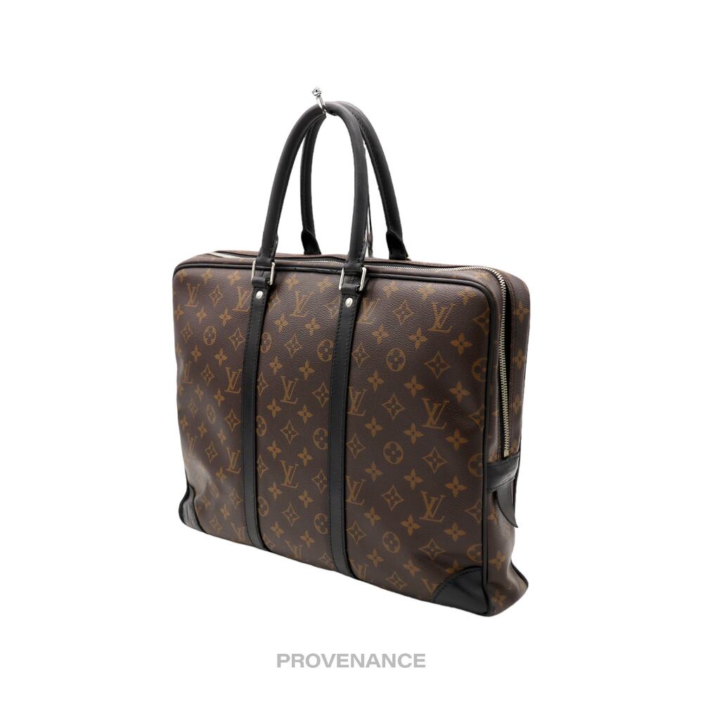 🔴 Louis Vuitton PDV Briefcase Bag - Monogram Macassar - Picture 3 of 16